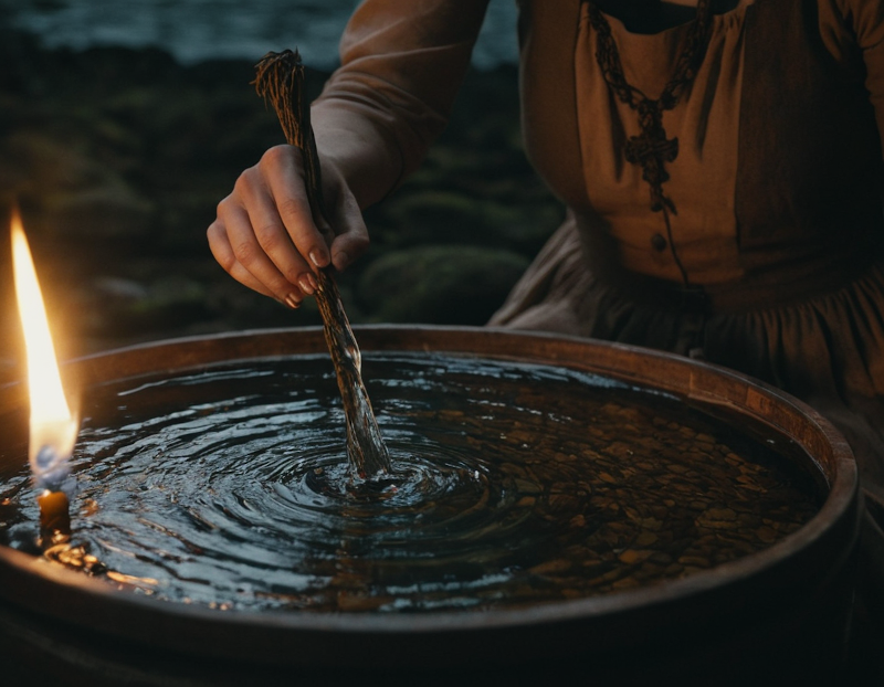 ¿Cuál es el papel del agua en la magia y la brujería?